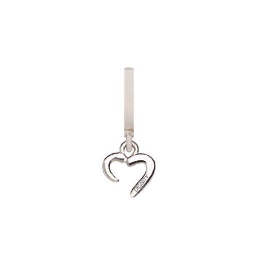 Dignity hjertecharm i sølv fra Christina Jewelry & Watches
